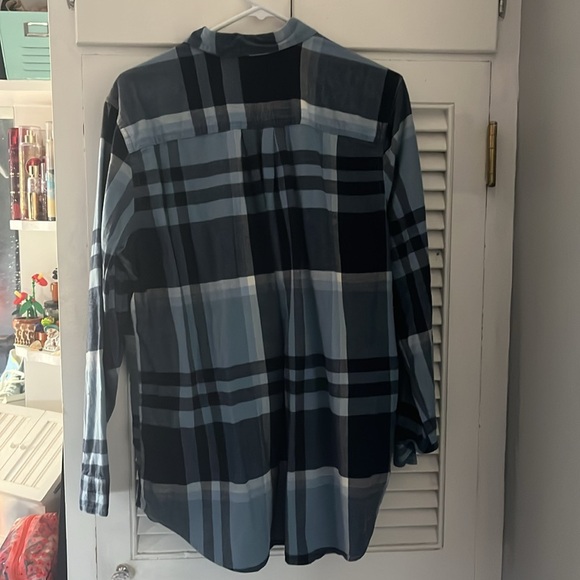 Eddie Bauer Blue Flannel - Picture 3 of 3